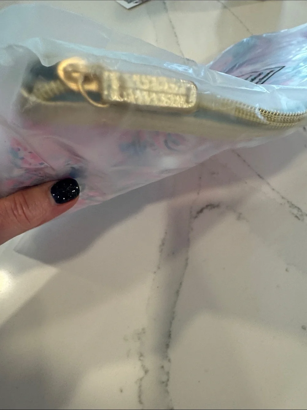 🎁NWT Lilly Pulitzer PVC Zippered Pouch